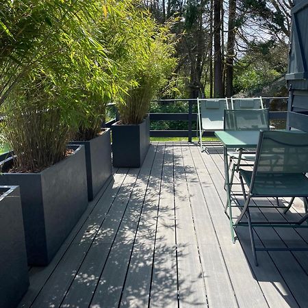 Scorfel Lodge, Northwood, Bain Nordique, Terrasse Trégastel Eksteriør bilde